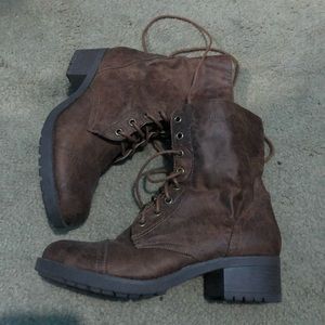 Just Fab Brown Boots